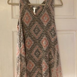 blu-pepper (anthropologie) sweater tank, sz. m